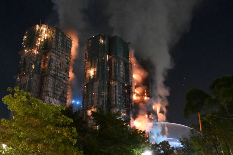 What happened — the blaze in Wang Fuk Court, Tai Po District