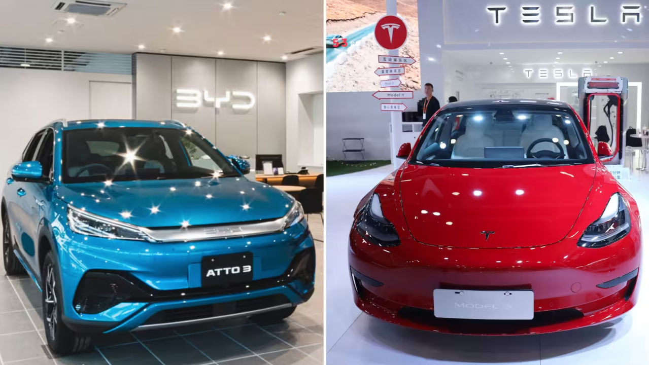 China’s BYD set to overtake Tesla as world’s top EV seller