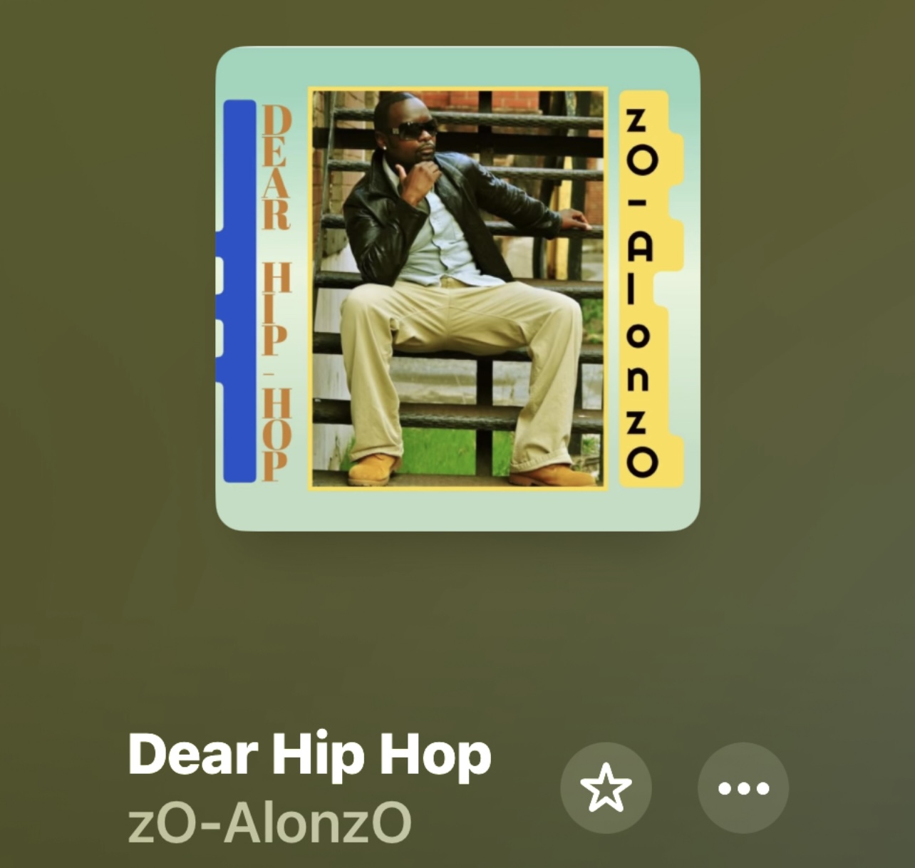 ZO-ALONZO – Dear Hip Hop