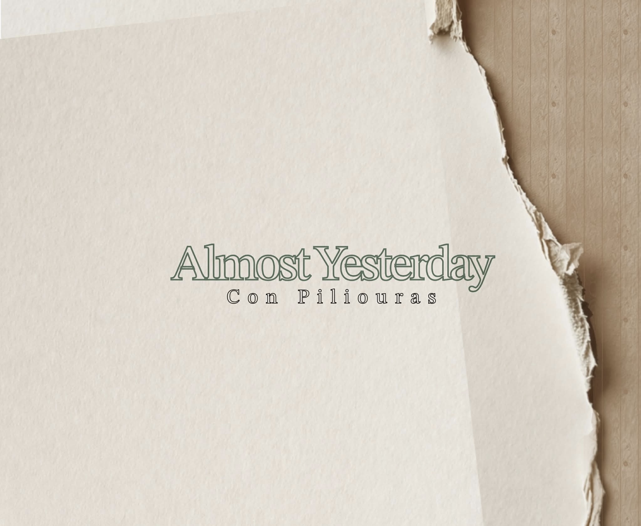 Con Piliouras Bridges Classical Elegance and Cinematic Emotion with “Almost Yesterday”
